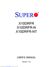 Supero X10DRFR-NT User Manual