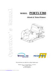 Megatron PORTI-T380 Operator's Manual
