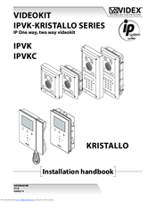 Videx IPVKC KRISTALLO Installation Handbook