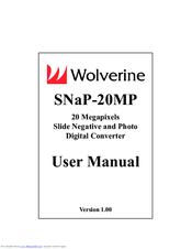 Wolverine SNAP-20MP User Manual