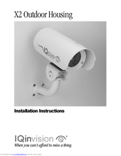 Iqinvision X2 Installation Instructions Manual