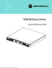 Motorola WS5100 Series Reference Manual