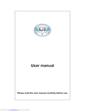 KJB WF1120 User Manual