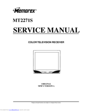 Memorex MT2271S Service Manual