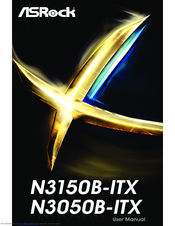 ASROCK N3150B-ITX User Manual