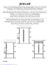 Jenn-Air W10292391 Installation Instructions Manual