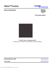 COHU Series 7520HD Installation Manual