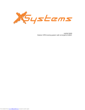 Xsystems X-SOS 3000 Manual