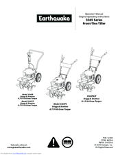 EarthQuake MODEL 3365CE Operator's Manual
