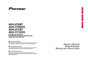 Pioneer AVH-270BT Owner's Manual