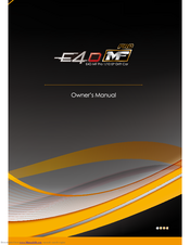 Team Magic E4DMF Pro Owner's Manual