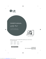 LG LB70 Owner's Manual