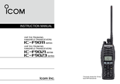 ICOM IC-F9011 Instruction Manual