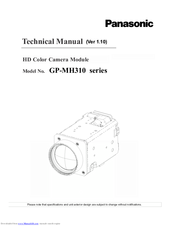 Panasonic GP-MH310 series Technical Manual