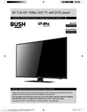 Bush 228/7649D Installation & Operating Instructions Manual
