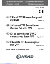 Conrad 75 15 57 Operating Instructions Manual