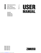 Zanussi ZBA15041SA User Manual