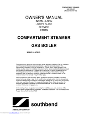 Southbend GCX-2S Owner's Manual