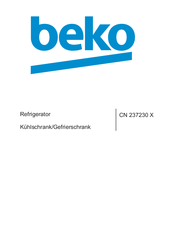 Beko CN 237240 X User Manual