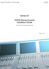 DHD 52/MX Installation Manual