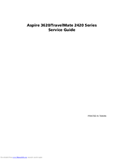 Aspire TravelMate 3620 Series Service Manual