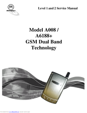 Motorola A6188+ Service Manual