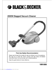 Black & Decker VM1000 User Manual