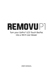 REMOVU P1 User Manual