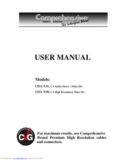 Comprehensive CDA-V31 User Manual