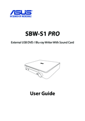 Asus SBW-S1 PRO User Manual