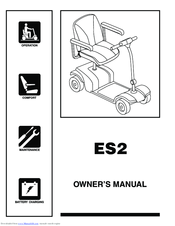 Pride Mobility go-go ES2 Owner's Manual