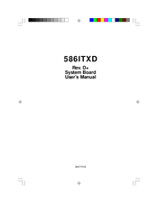 DFI 586ITXD User Manual