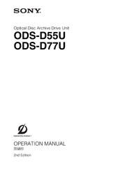 Sony ODS-D55U Operation Manual