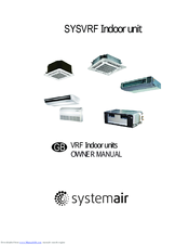 SystemAir VRF series Owner's Manual