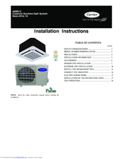 Carrier 40MBxC Series Installation Instructions Manual
