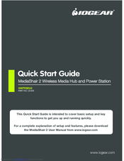 IOGEAR MediaShair 2 Quick Start Manual