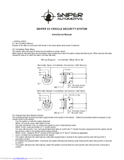 Sniper Automotive SNIPER X2 Installation Manual