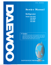 Daewoo FR-540P Service Manual