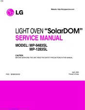 LG SolarDOM MP-9483SL Service Manual