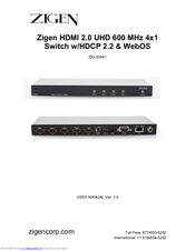 Zigen ZIG-SW41 User Manual