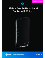 NetComm 3G27WV-02 Quick Start Manual