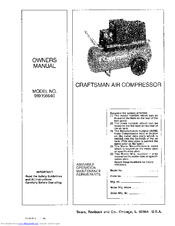 Craftsman 919.156640 Owner's Manual