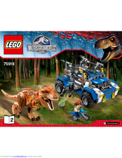 LEGO Jurassic World 75918 Owner's Manual