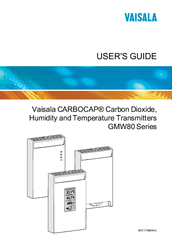 Vaisala CARBOCAP GMW80 Series User Manual