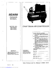 Craftsman 919.176990 Owner's Manual
