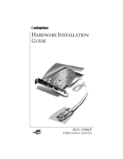 Adaptec AUA-3100LP Hardware Installation Manual
