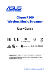 Asus Clique R100 User Manual