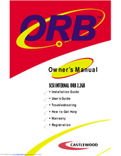 ORB SCSI INTERNAL Owner's Manual