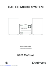 Goodmans MICRODAB10 User Manual