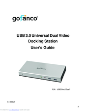 gofanco USB3DocKDual User Manual